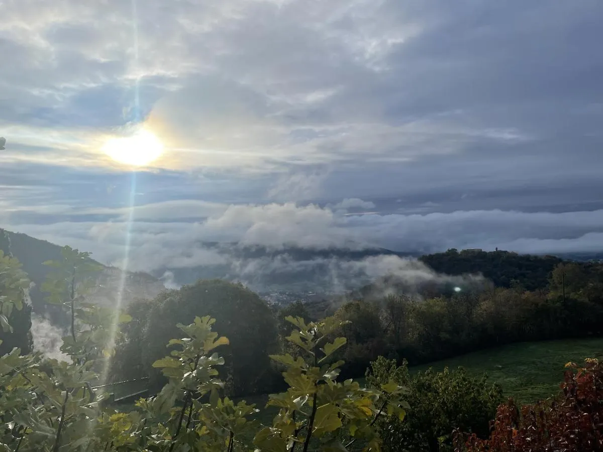 Cozy Wooden Attic With Panoramic Views Apartment Botticino Sera