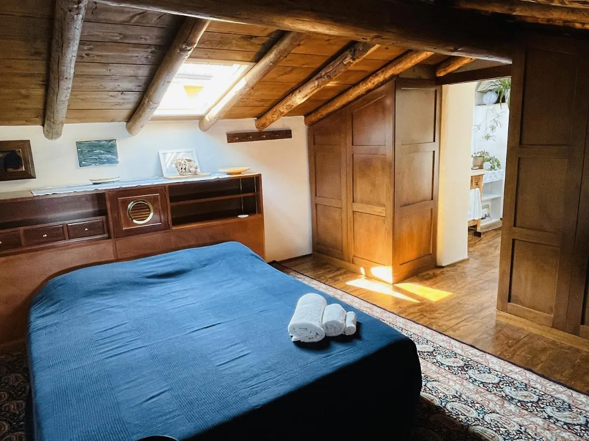 Cozy Wooden Attic With Panoramic Views Apartment Botticino Sera
